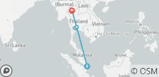 Een onafhankelijk Singapore samen met Thailand - 9 bestemmingen
