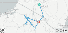 Kenya & Tanzania Safari Expedition - 11 destinations