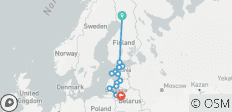 Ein nachhaltiges Abenteuer in der Ostsee - durch Finnland und darüber hinaus - 15 Destinationen