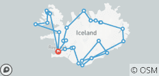 Rondreis langs de IJslandse ringweg en de ruige Westfjorden – 9 dagen - 30 bestemmingen