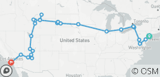 De New York à Hollywood en passant par Chicago – 17 jours - 29 destinations