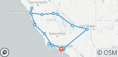 Los Ángeles, Mojave y Yosemite: 8 días - 17 destinos