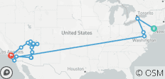 De New York à Los Angeles - 14 jours - 22 destinations