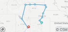 De Denver a Moab: 9 días - 14 destinos