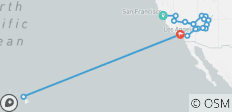 De San Francisco a Los Ángeles, pasando por Maui: 15 días - 20 destinos