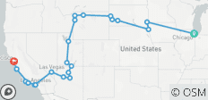 Chicago, Yellowstone y Los Ángeles: 14 días - 24 destinos