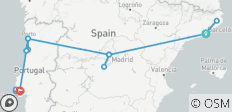 9 días por España y Portugal: Barcelona, Madrid, Oporto y Lisboa - 14 destinos