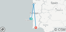 Große Entdeckungstour durch Portugal: Lissabon, Porto, das Douro-Tal und die Algarve – 10 Tage - 8 Destinationen