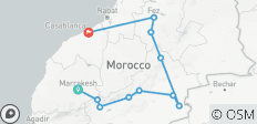 Authentic 7 Days Morocco Itinerary From Marrakech - 11 destinations