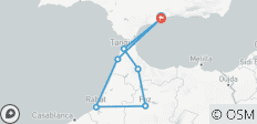 Desde la Costa del Sol: Escapada relámpago de 6 días a Marruecos - 8 destinos