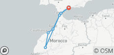 Desde la Costa del Sol: Marruecos Express, 7 días - 9 destinos