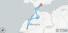 Desde la Costa del Sol: 9 días por Marruecos: las ciudades imperiales - 10 destinos