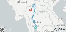 Erlebnis Thailand: Bangkok-Nordthailand-Strandurlaub - 15 Destinationen