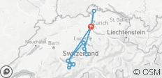 Schweiz-Abenteuer in 8 Tagen mit dem Titlis, dem Harder Kulm und vielem mehr (Aufenthalt in Interlaken (3 Nächte), Luzern (1 Nacht) und Zürich (3 Nächte)) - 15 Destinationen
