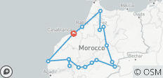 Tour privado por el Marruecos clásico de 11 días - 17 destinos