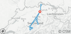 Schweiz-Abenteuer in 9 Tagen mit dem Titlis, dem Harder Kulm und vielem mehr (Aufenthalt in Interlaken 3 Nächte, Luzern 2 Nächte und Zürich 3 Nächte) - 16 Destinationen