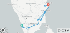 Colours of South India - 18 destinations