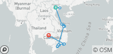 Rundreise & Baden - Vietnam & Kambodscha (inkl Flug) - 30 Destinationen