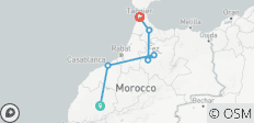 3-Day Private Tour from Marrakech to Tangier via Casablanca, Fes & Chefchaouen - 6 destinations