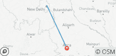 Au-delà du Taj Mahal : les tombeaux moghols cachés d\'Agra - Formule tout compris - 2 destinations