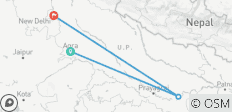 Circuit « À la découverte d\'Agra et de Varanasi » – Le Taj Mahal, l\'Aarti sur le Gange et le patrimoine spirituel en 3 jours - 4 destinations