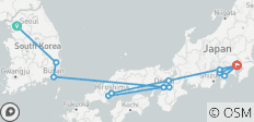 Circuit « Fleurs de cerisier » au Japon et en Corée du Sud - 16 destinations