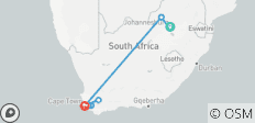 Zuid-Afrika-ontdekkingsreis – 8 dagen, 7 nachten - 9 bestemmingen