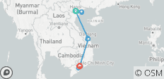 10-tägiges Vietnam-Super-Spar-Abenteuer | Tägliche Abfahrten ab Hanoi mit Up Travel Vietnam - 18 Destinationen