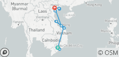 Das faszinierende Vietnam in 14 Tagen: Ho-Chi-Minh-Stadt, Vung Tau, Da Nang, Phong Nha, Hanoi, die Ha-Long-Bucht und weitere Reiseziele, die Sie unbedingt sehen sollten - 24 Destinationen