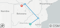 Premium – Zuidelijk Afrika (van Johannesburg naar Chobe Nationaal Park) - 4 bestemmingen