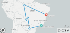 Brasilien: Panorama mit Pantanal - 7 Destinationen