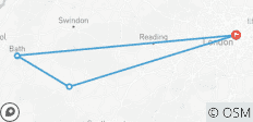 Circuit de 3 jours à Stonehenge et Bath au départ de Londres, avec hébergement à l\'hôtel, petit-déjeuner et billets d\'entrée - 4 destinations