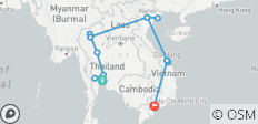 Premium Thaïlande et Vietnam (16 destinations) - 16 destinations
