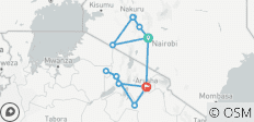 Premium Kenya & Tanzania (13 destinations) - 13 destinations
