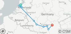 Les incontournables du Rhin et du Main : Amsterdam → Munich (2028) - 9 destinations