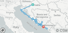 Kroatien hautnah: Zagreb – Dubrovnik - 23 Destinationen