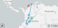 Kolumbien: Die ausführliche Reise - 18 Destinationen