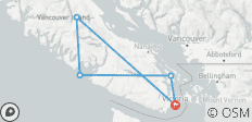 Geluxe : Île de Vancouver : Victoria, les îles du Broken Group et Salt Spring - 5 destinations