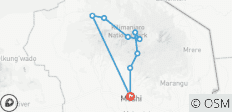 Lemosho Summit Explorer – 7 dagen - 9 bestemmingen
