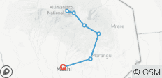 De klassieke Kilimanjaro-ervaring via de Coca-Cola-route – 5 dagen - 11 bestemmingen