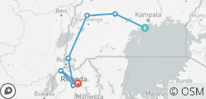 Uganda & Rwanda – The Wonders of the Rainforests 8 Days - 7 destinations