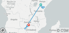 21-Day Southern Kenya & Zambia (Lochinvar National Park) Birdwatching Safari - 10 destinations