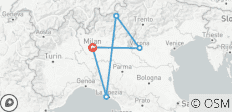 7 Tage in Mailand: Cinque Terre, der rote Bernina - Zug, Verona, der Gardasee, der Dom und „Das Abendmahl“ - 5 Destinationen