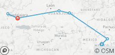 The Heart of Mexico - 9 destinations