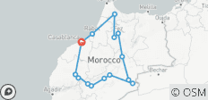 Circuito privado de 10 días por Marruecos de gran lujo: Chefchaouen, Fez, el desierto del Sáhara y Marrakech - 16 destinos
