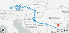 Grand Danube Múnich - Bucarest (2028) - 21 destinos