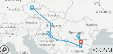 Balkan Adventure with Prague and Transylvania 2028 - Prague to Bucharest (2028) - 16 destinations