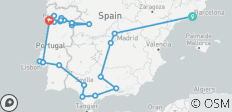 De kleuren van Spanje met Douro Discovery: Barcelona – Porto (2028) - 26 bestemmingen