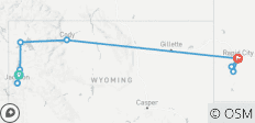 Cowboy Country Family Adventure | 8-Day Luxury Wyoming & South Dakota Family Vacation - 11 destinations