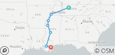 Music Legends of the American South | 9-Day Luxury Tour from Nashville to New Orleans - 7 destinations